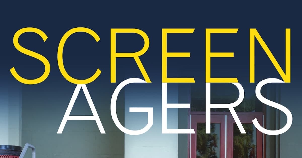 Screenagers documentary poster image